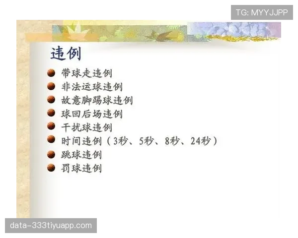 详细解读篮球防守规则中合法防守位置与违例的具体区分